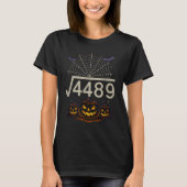 Spooky Math Halloween 1999 Design T-Shirt (Vorderseite)