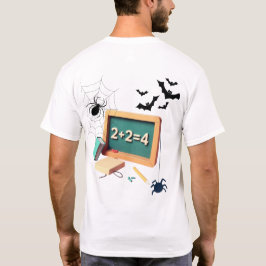 Spooky Math Teacher T-Shirt