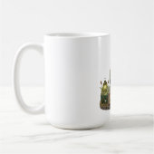 Spooky Mechanic Swamp Creature Funny Halloween Mug Kaffeetasse (Links)