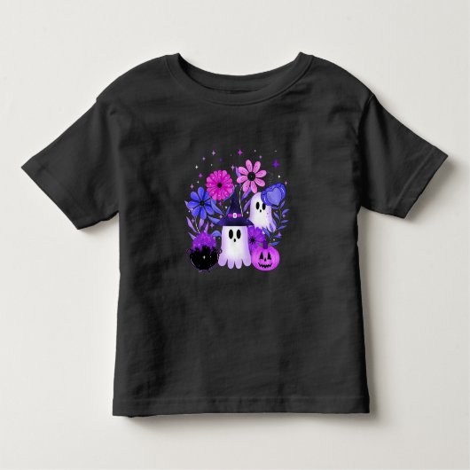 Spooky Midnight Garden Kleinkind T-shirt (Vorderseite)