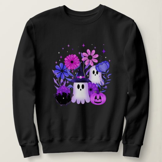 Spooky Midnight Garden Sweatshirt (Design vorne)