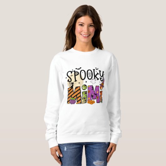 Spooky Mimi Halloween Sweatshirt (Vorne ganz)