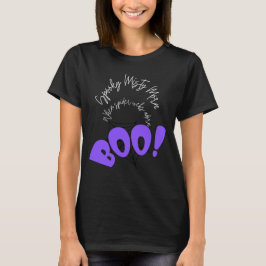 Spooky Misty Morn - BOO! Halloween T-Shirt