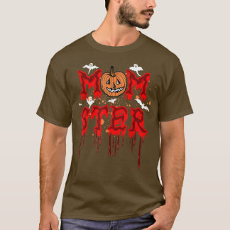 Spooky Momster Tshirt passt zu Momster Halloween S