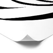 Spooky Monster Lady | Art der AI Poster (Ecke)