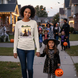 Spooky Monsters des Spuk Hauses Tri-Blend Shirt