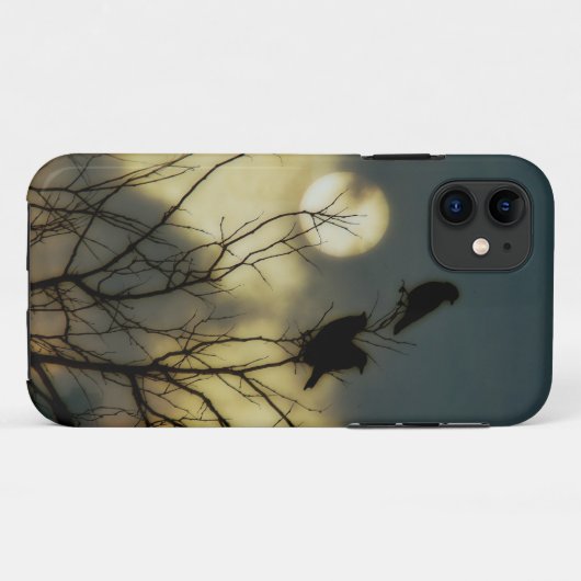 Spooky Moon Case-Mate iPhone Hülle (Rückseite (Horizontal))