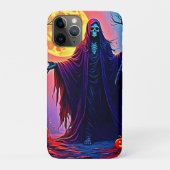 Spooky Moon Death's Call Design Case-Mate iPhone Hülle (Rückseite)
