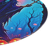 Spooky Moon Death's Call Design Schneidebrett (Ecke)