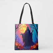 Spooky Moon Death's Call Design Tasche (Vorderseite)