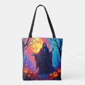 Spooky Moon Death's Call Design Tasche (Rückseite)