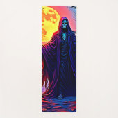 Spooky Moon Death's Call Design Yogamatte (Vorderseite)