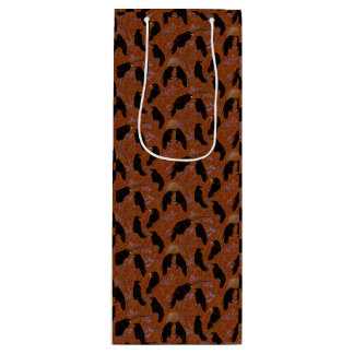 Spooky Moonlit Crows Share Eyeball Snack Geschenktüte Für Weinflaschen