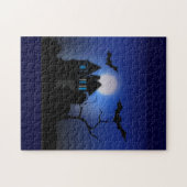 Spooky Moonlit Spuk House Puzzle (Horizontal)