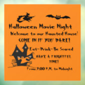 Spooky Movie Night Window Fensteraufkleber (Blatt 3)
