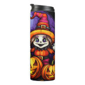 Spooky Mr. und Mrs. Skeleton Gnomes Thermosbecher (Nach rechts gedreht)