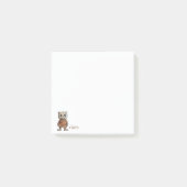 Spooky Mummy White Post-it Klebezettel (Vorderseite)