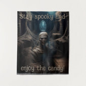 Spooky Mummy's Lair Tapestry Wandteppich (Vorderseite)