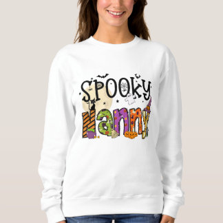 Spooky Nanny Halloween Sweatshirt