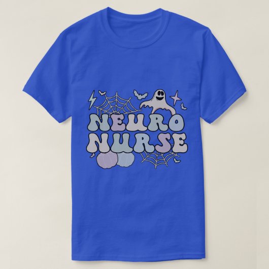 Spooky Neuro Nurse Halloween Neurologie Pflege T-Shirt (Design vorne)