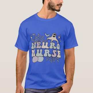 Spooky Neuro Nurse Halloween Neurologie Pflege T-Shirt