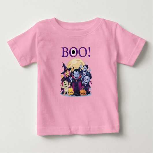 Spooky Niedlich Baby Shirt (Vorderseite)