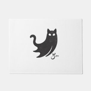 Spooky Niedlich Black Cat Lovers Boo Halloween Gho Fußmatte
