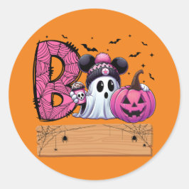 Spooky Niedlich Boo Ghost Sticker