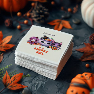 Spooky Niedlich erster Geburtstag Serviette