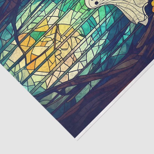 Spooky, Niedlich, gefestigt Ghost AB4 Decoupage Seidenpapier (Ausschnitt)