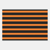 Spooky Niedlich Ghost Burnt Orange & Black Hallowe Geschenkpapier Set (Vorderseite 3)