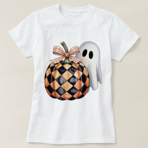 Spooky Niedlich Ghost Flüchtige Blick Halloween T  T-Shirt