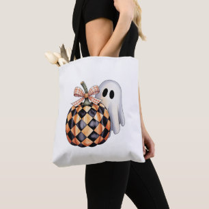 Spooky Niedlich Ghost Flüchtige Blick Halloween T Tasche