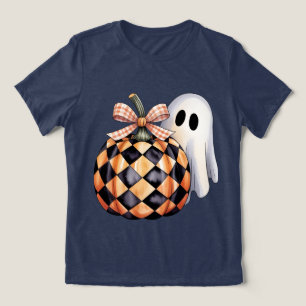 Spooky Niedlich Ghost Flüchtige Blick Halloween T  Tri-Blend Shirt