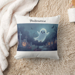 "Spooky Niedlich Ghost Halloween-Kissen" Kissen