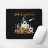 Spooky Niedlich Ghost Halloween Kostüm Happy Hallo Mousepad (Mit Mouse)