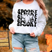 Spooky Niedlich Ghost Halloween Sweatshirt