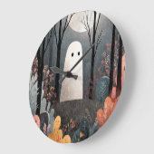 Spooky Niedlich Ghost Kinderzimmer Halloween Uhr (Winkel)