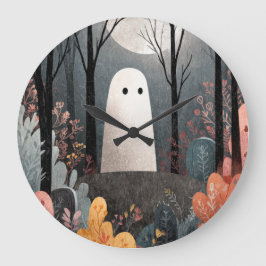 Spooky Niedlich Ghost Kinderzimmer Halloween Uhr