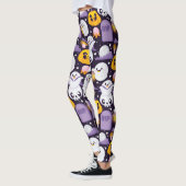 Spooky Niedlich Ghosts Halloween Leggings (Links)
