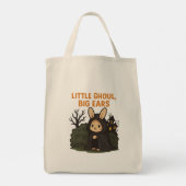 Spooky Niedlich Halloween Bunny Tasche (Rückseite)