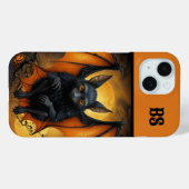 Spooky niedlich Halloween-Fledermaus in Disguy Case-Mate iPhone Hülle (Rückseite (Horizontal))