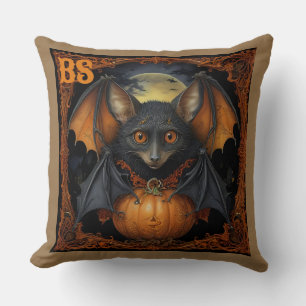 Spooky niedlich Halloween-Fledermaus in Disguy Kissen