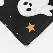 Spooky Niedlich Halloween Ghost Cloudy Star Sky Fleecedecke (Ecke)