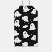 Spooky Niedlich Halloween Ghost Cloudy Star Sky Geschenkanhänger (Vorderseite)