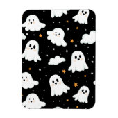 Spooky Niedlich Halloween Ghost Cloudy Star Sky Magnet (Vertikal)