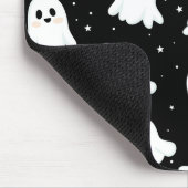 Spooky Niedlich Halloween Ghost Cloudy Star Sky Mousepad (Ecke)