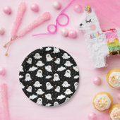 Spooky Niedlich Halloween Ghost Cloudy Star Sky Pappteller (Party)