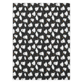 Spooky Niedlich Halloween Ghost Cloudy Star Sky Tischdecke (Vorderseite)