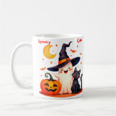 Spooky Niedlich Halloween Kaffeetasse (Links)